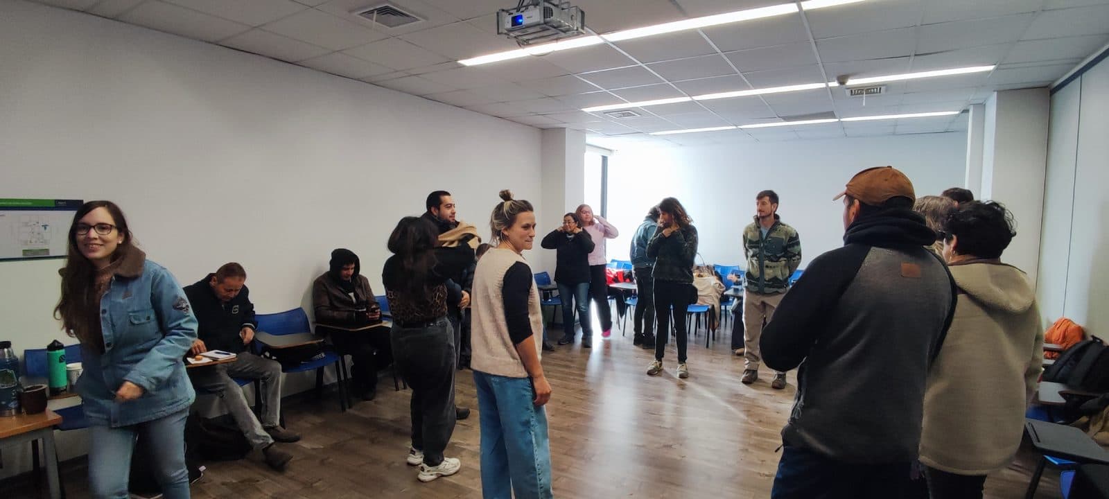 Dinámica grupal durante una sesión