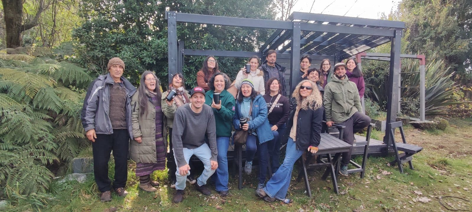 Grupo del programa en la Ruta Regenerativa